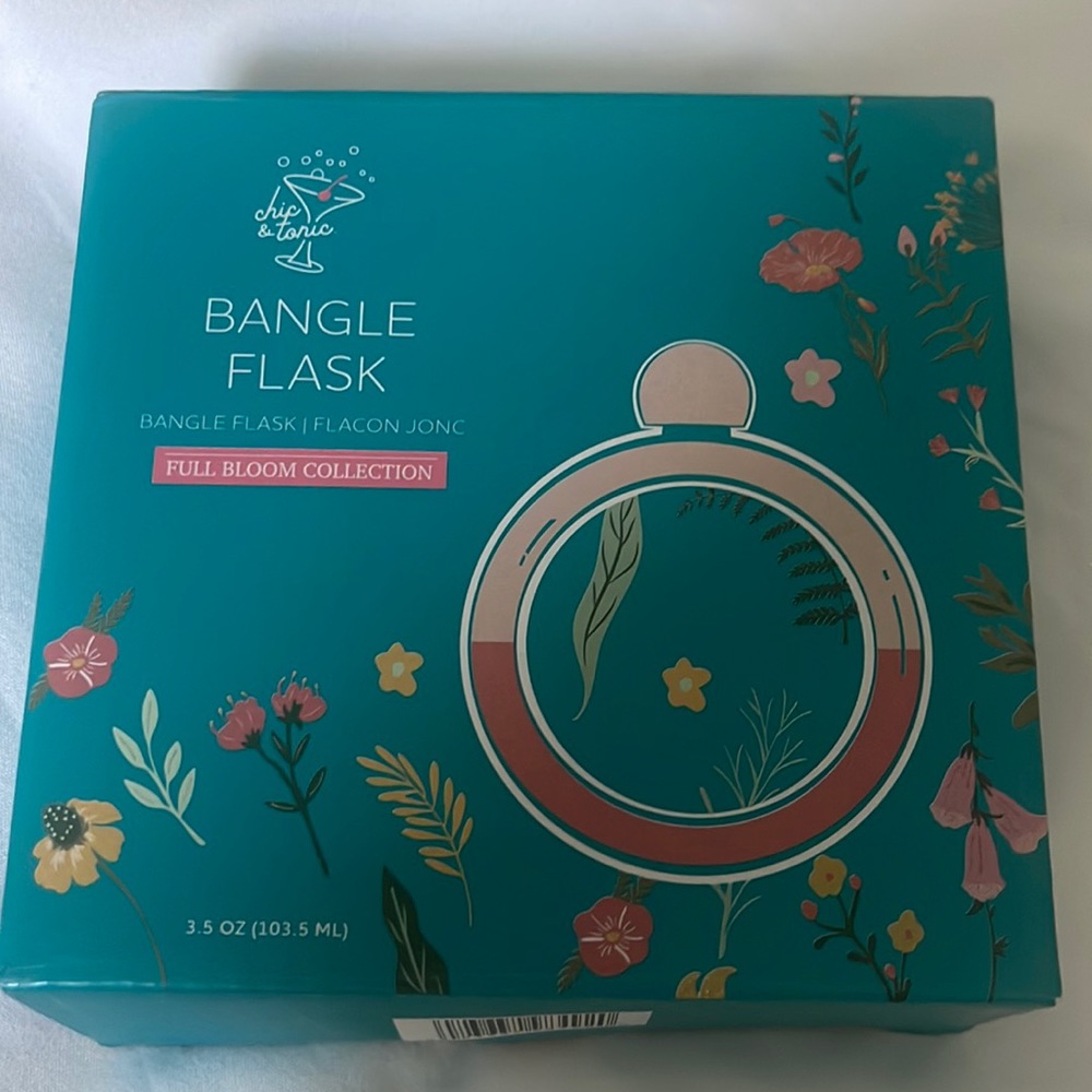 Brand new bangle flask